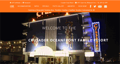 Desktop Screenshot of crusaderresort.com